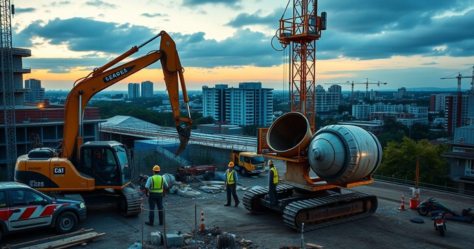 Locação de equipamentos para construção civil é a solução ideal para otimizar seus projetos e reduzir custos Locação de equipamentos para construção civil é a solução ideal para otimizar seus projetos e reduzir custos
