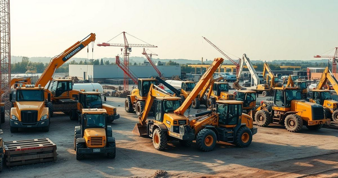 Locação de máquinas para construção civil é a solução ideal para sua obra Locação de máquinas para construção civil é a solução ideal para sua obra