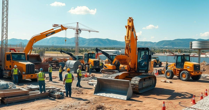 Aluguel de Equipamentos para Construção Civil SP Recomendada