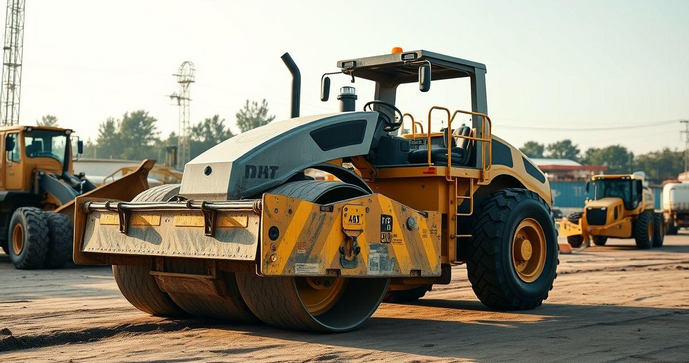 Locação de Rolo Compactador Preço Baixo Locação de Rolo Compactador Preço Baixo